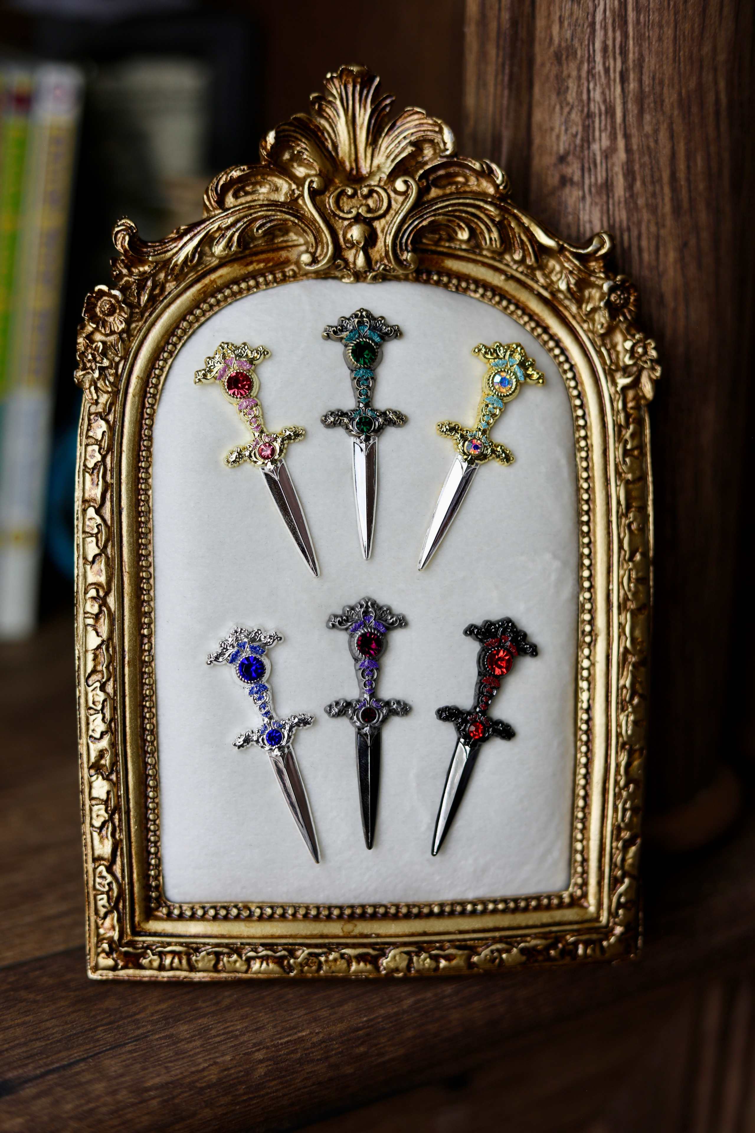 Dagger Crystal Pins – Dead Wrath and Beyond