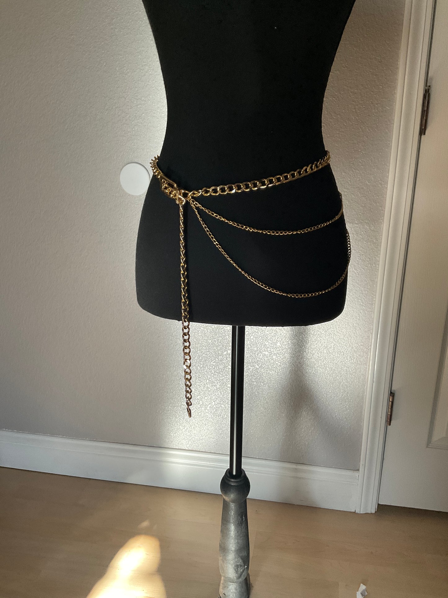 Gold Buckle Belt Chain