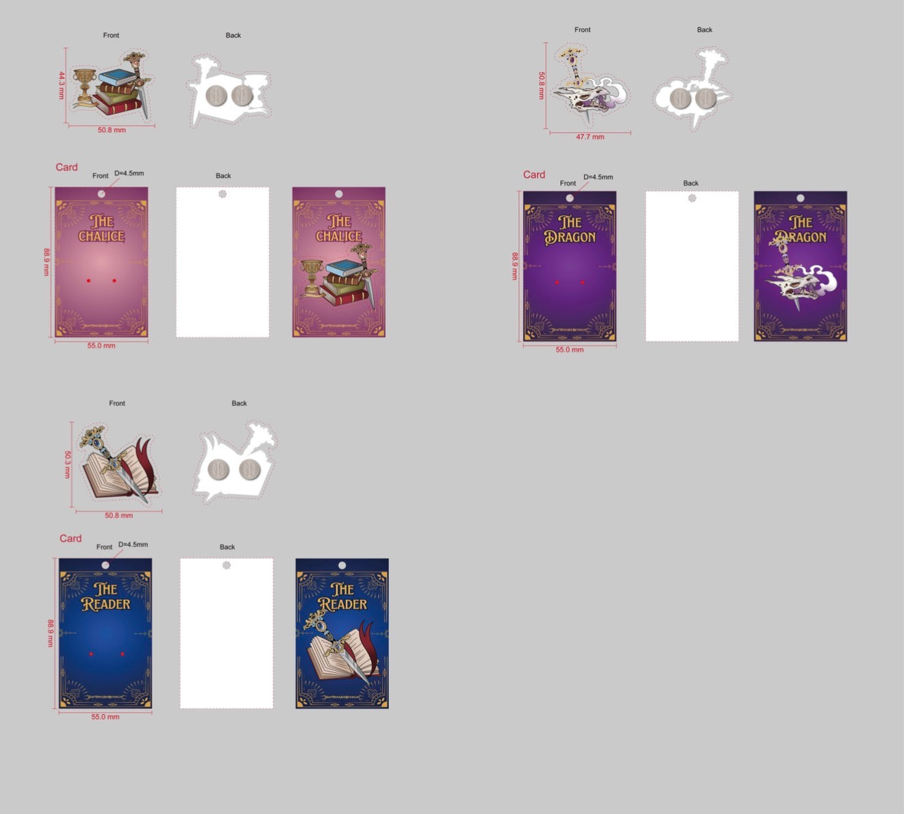 Acrylic Pins