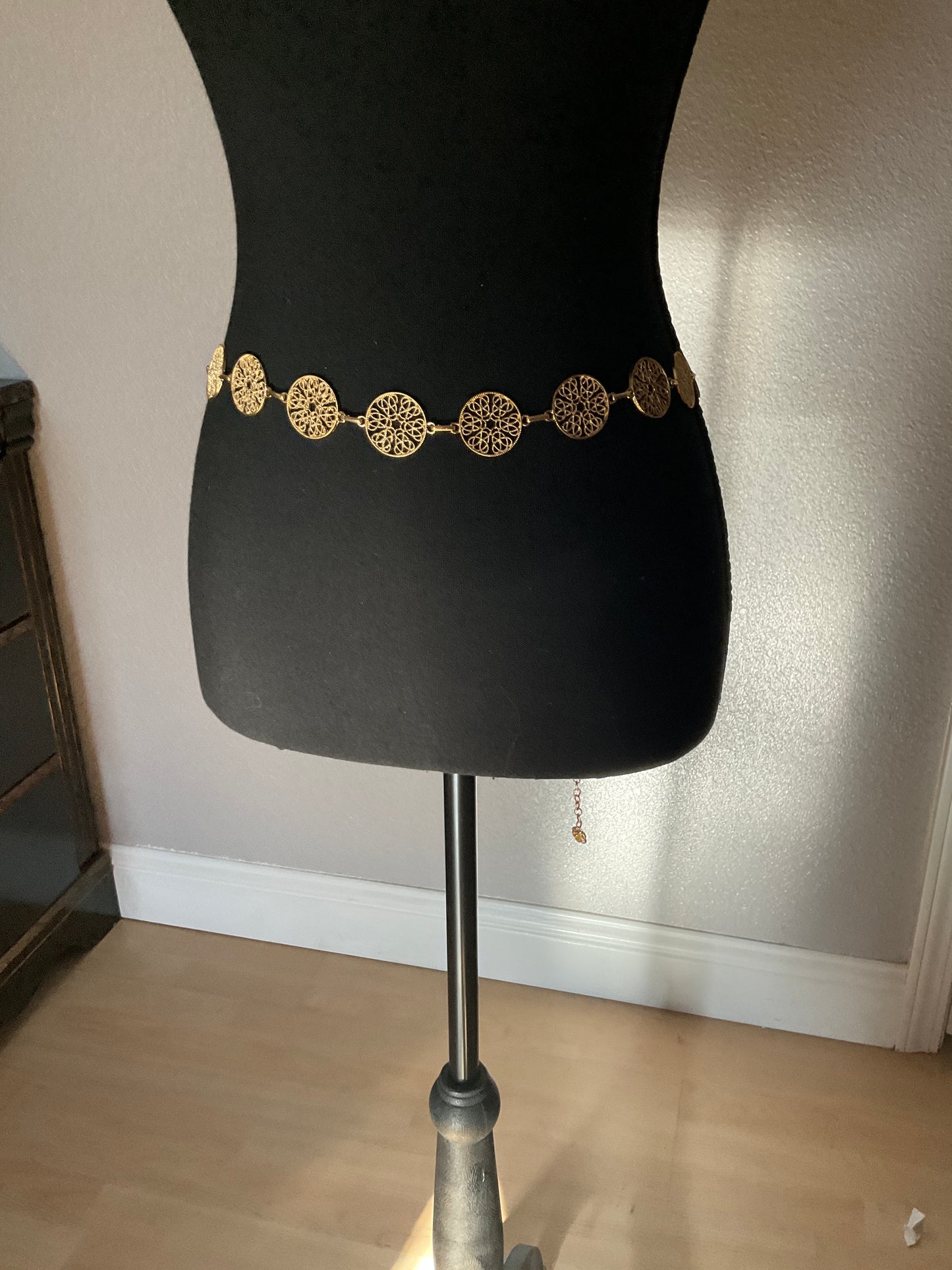 Gold Medallion Belt