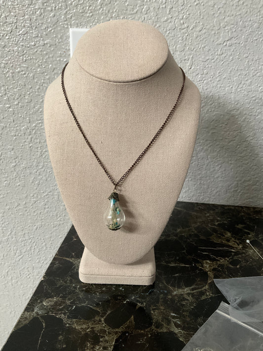 Bronze Fairy Vial Necklace