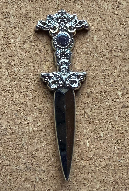 The Sorceress silver pin