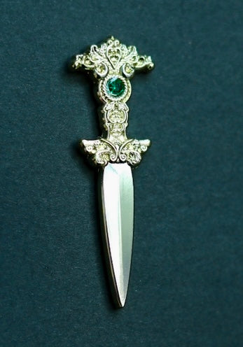 The Sorceress brass pin