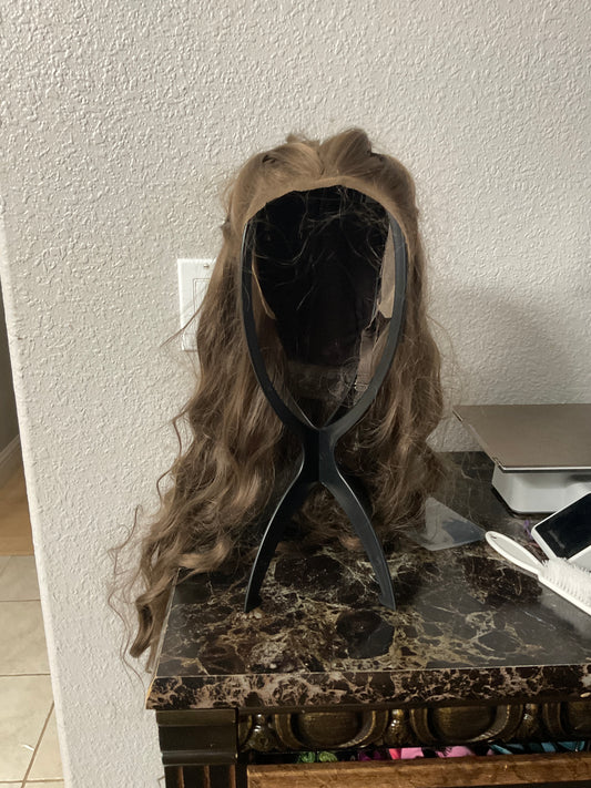 Brown Braided Wig