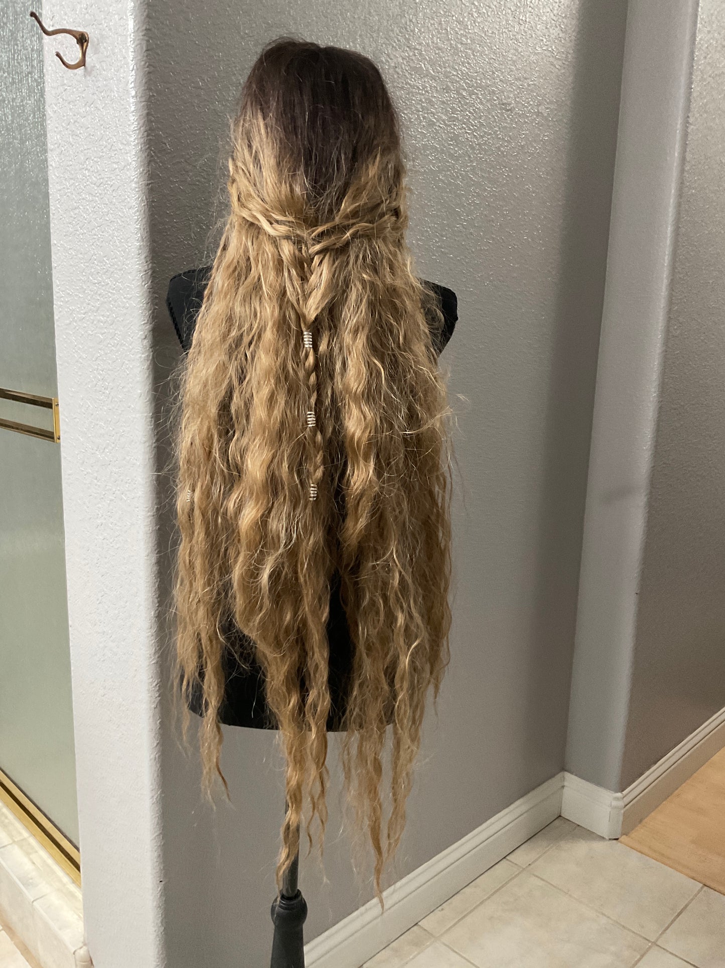 Brown & Blonde Long Wig