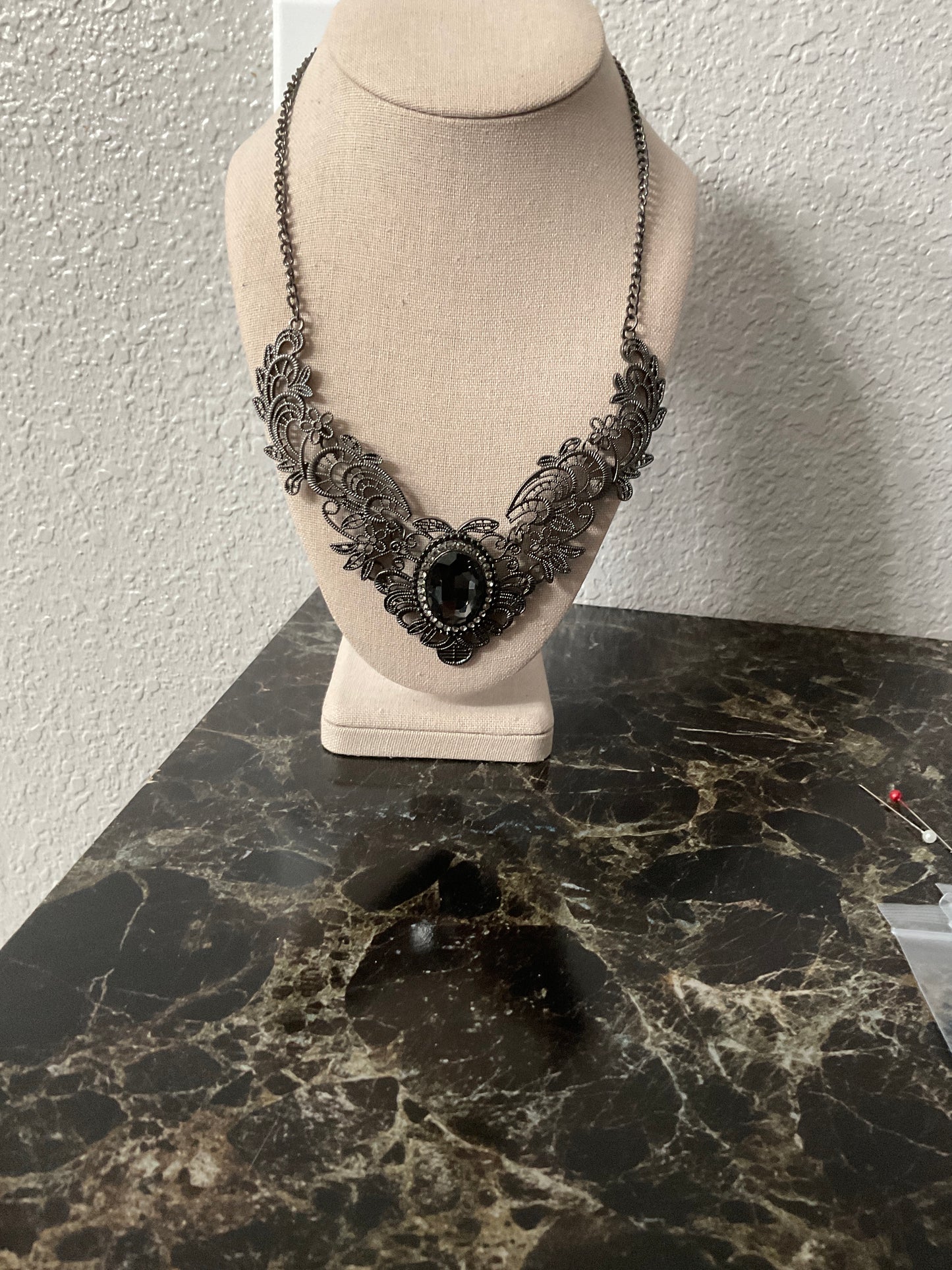 Black Metal Necklace