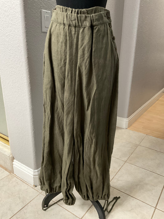 Son de Flor Green Pants Size S/M