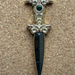 The Sorceress brass pin