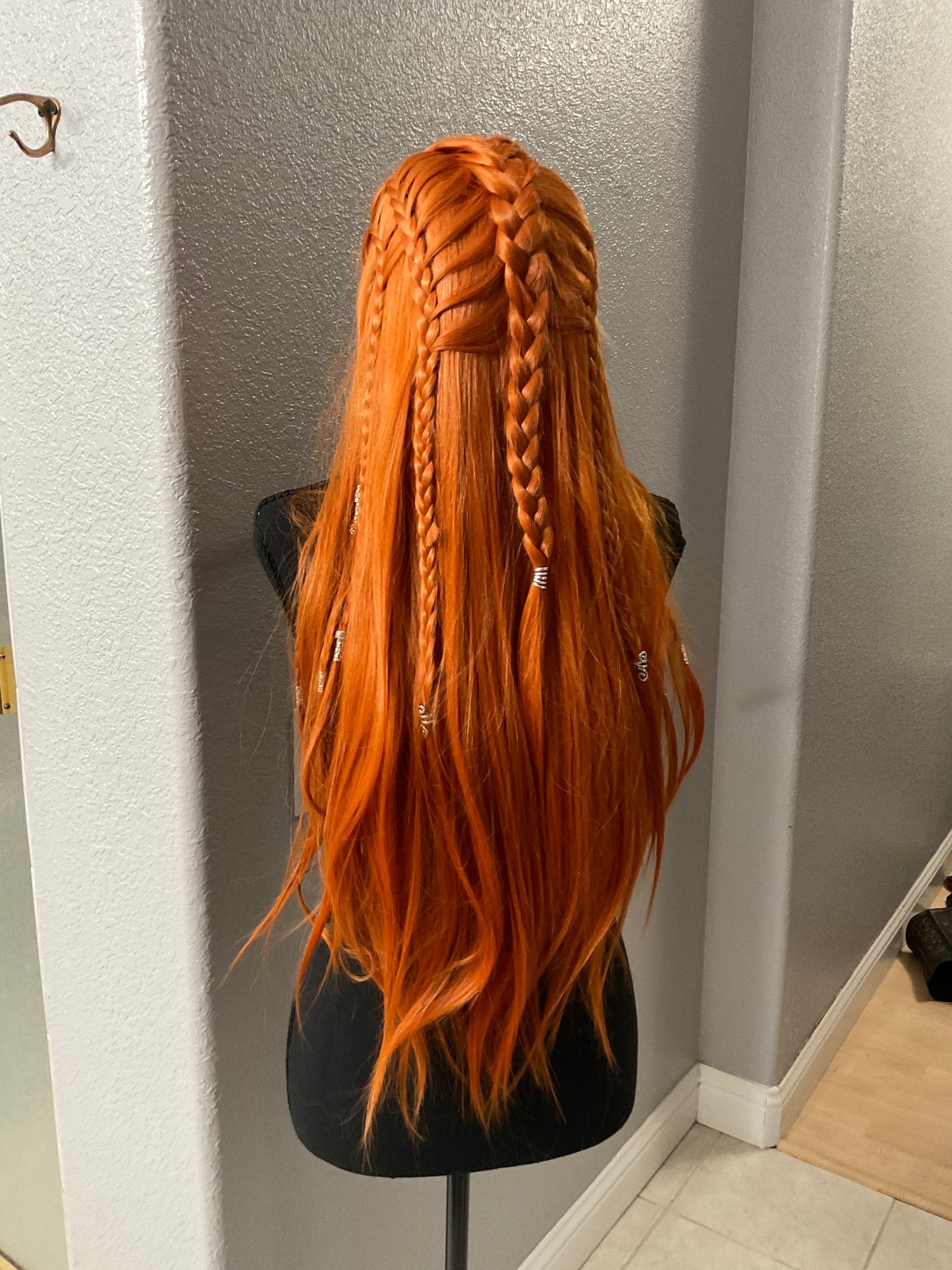 Very Orange Wig
