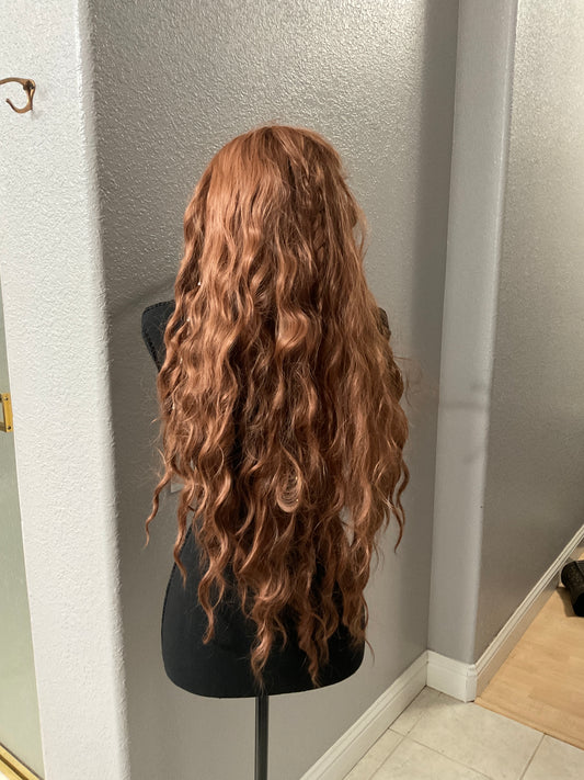 Red Brown Wig