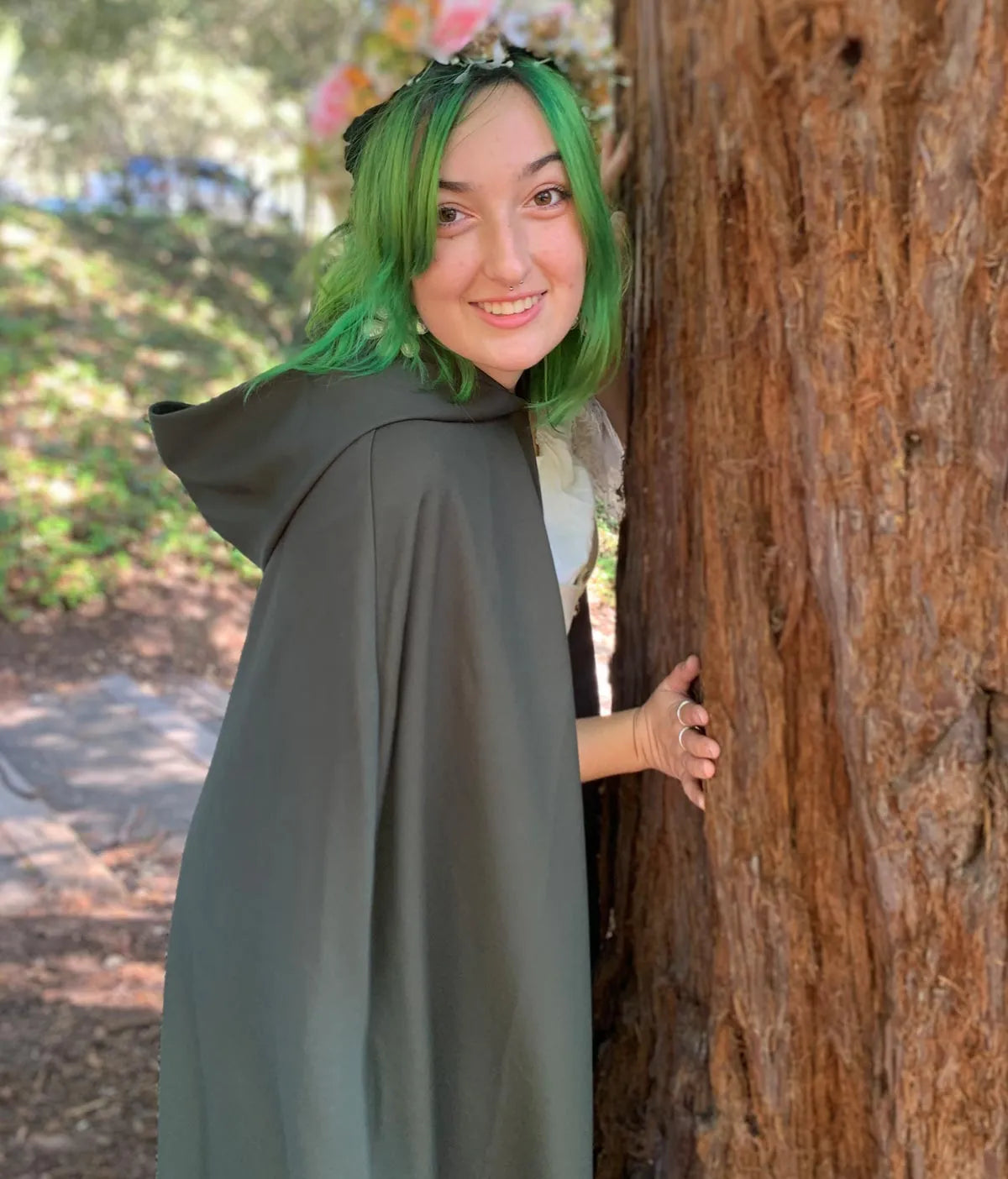 Raven Fox Cape-Green